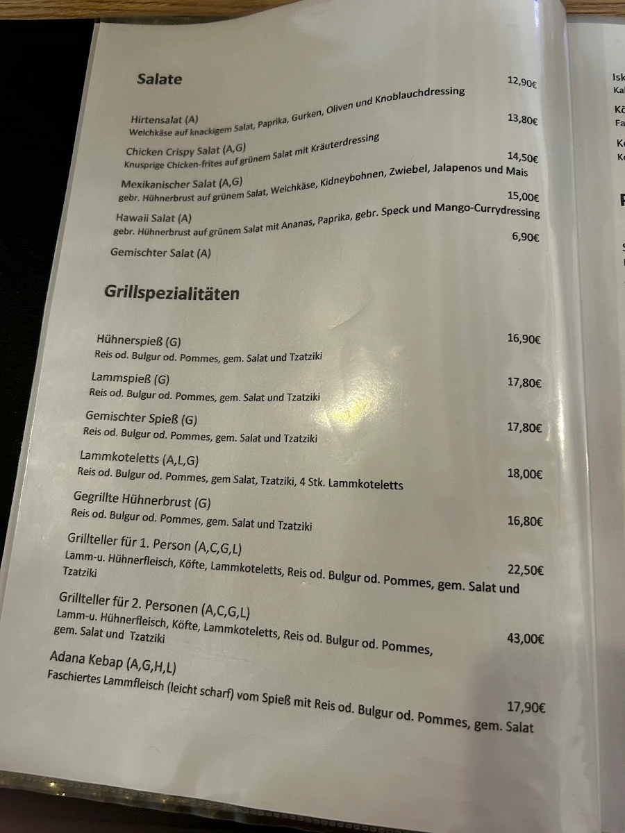 Speisekarte photo 8