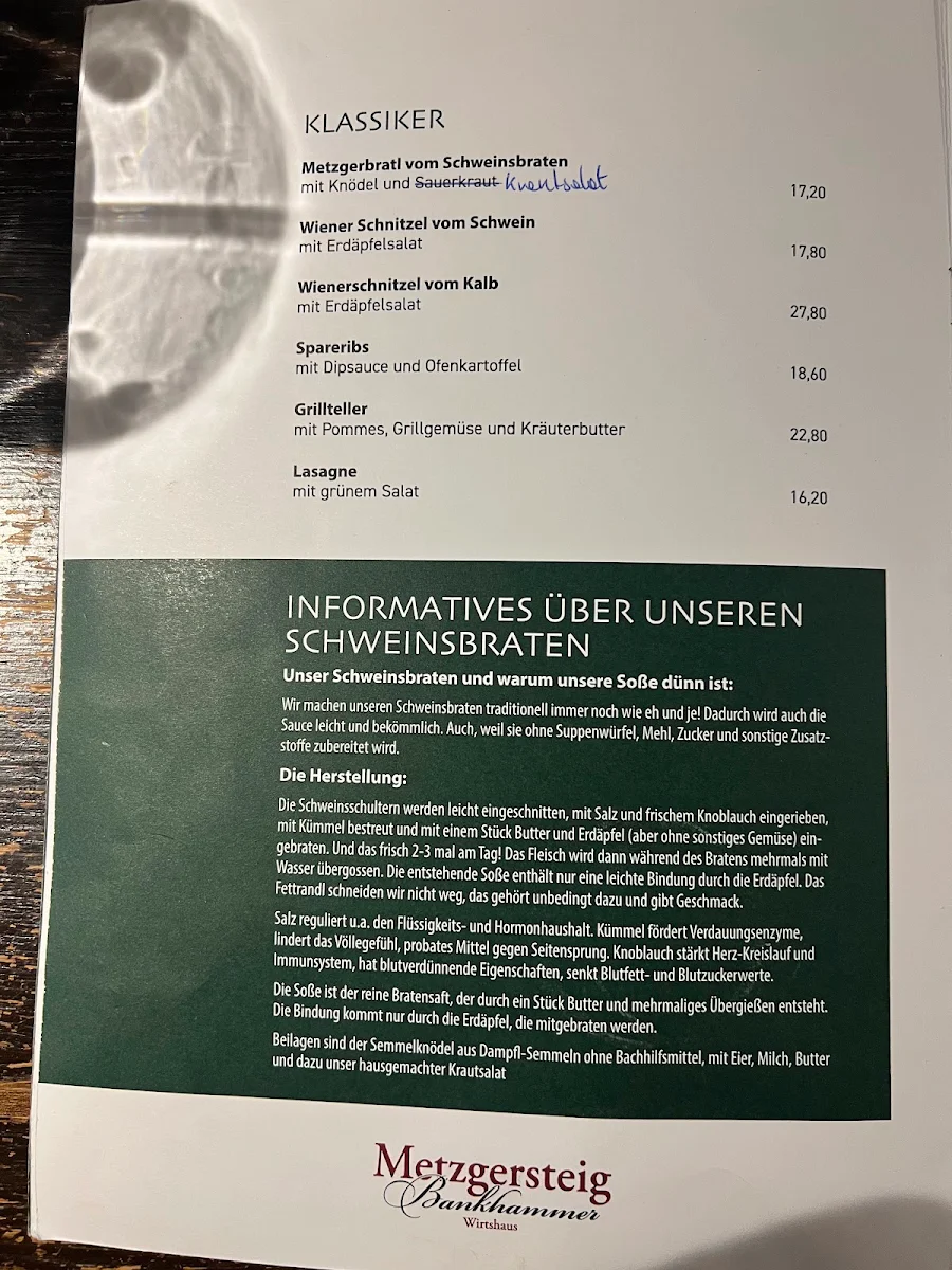 Speisekarte photo 1