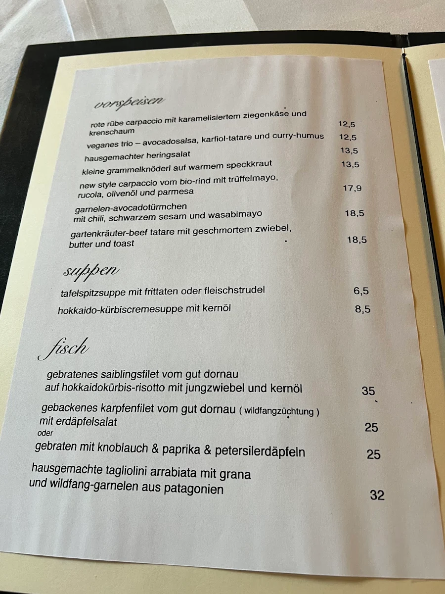 Speisekarte photo 1