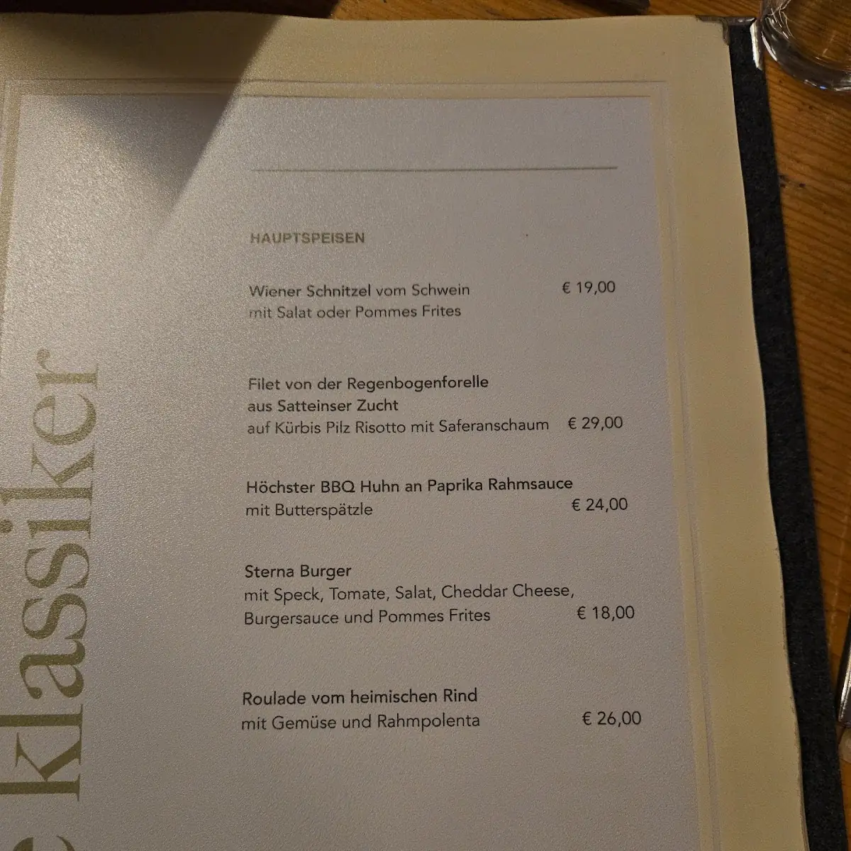 Speisekarte photo 3