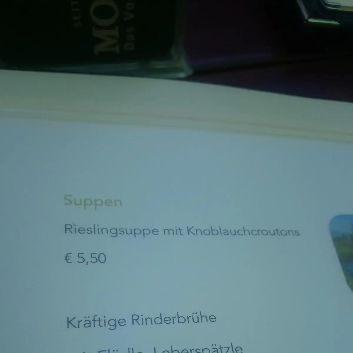 Speisekarte photo 8