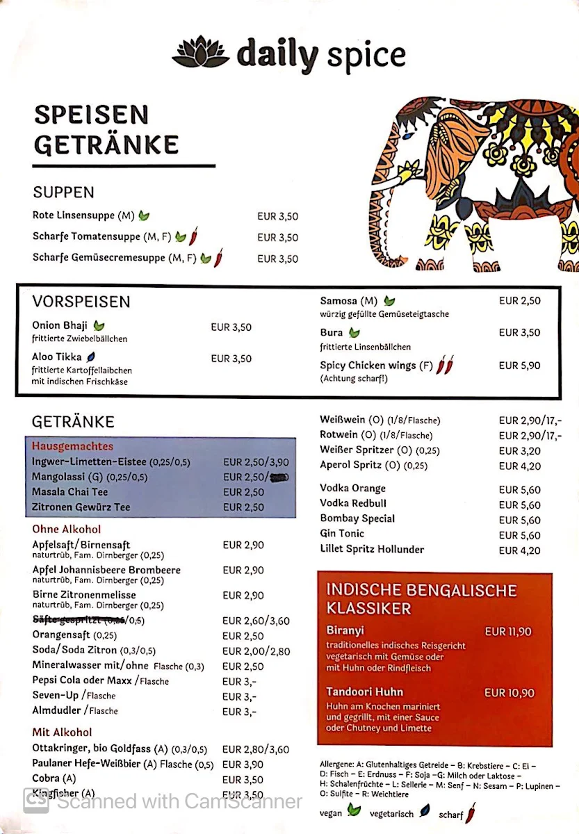 Speisekarte photo 6