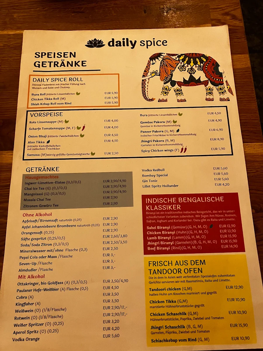 Speisekarte photo 8