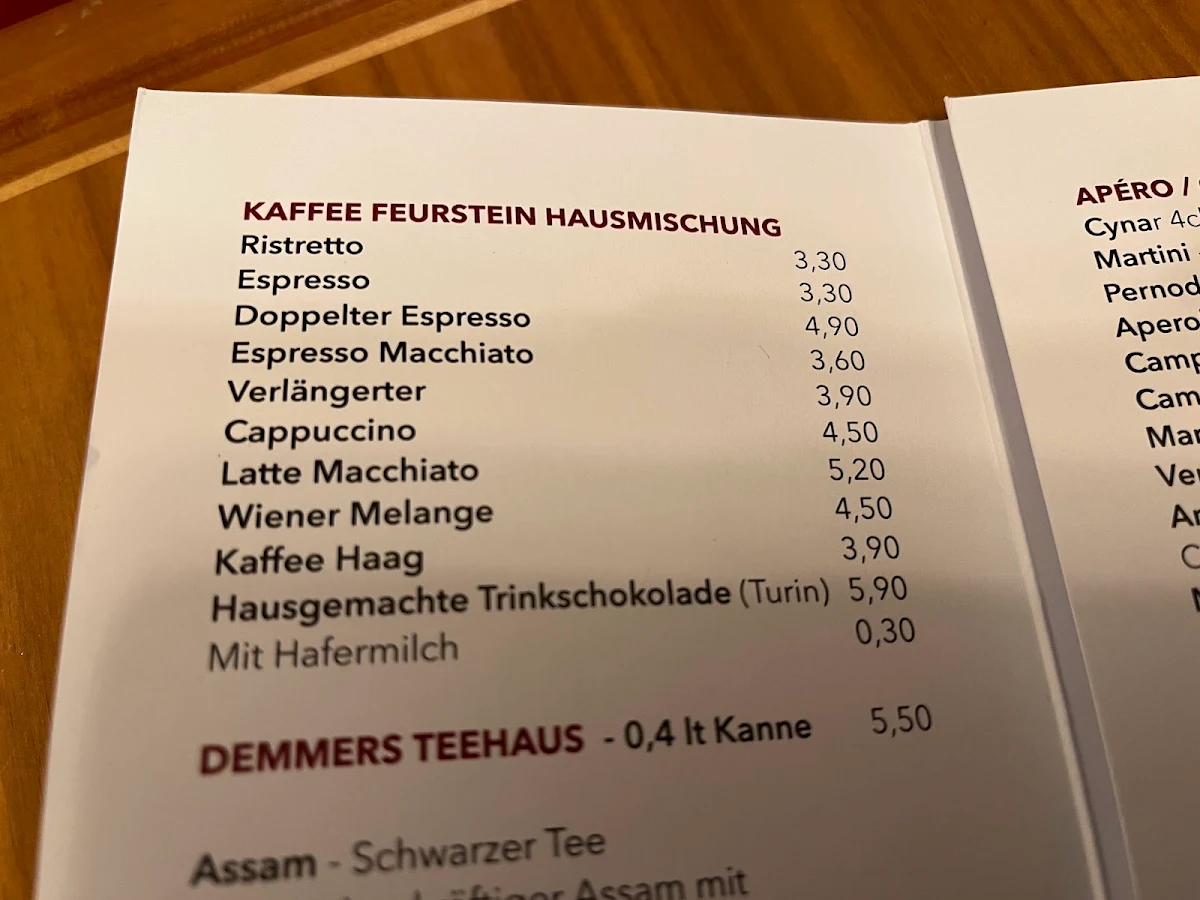 Speisekarte photo 1