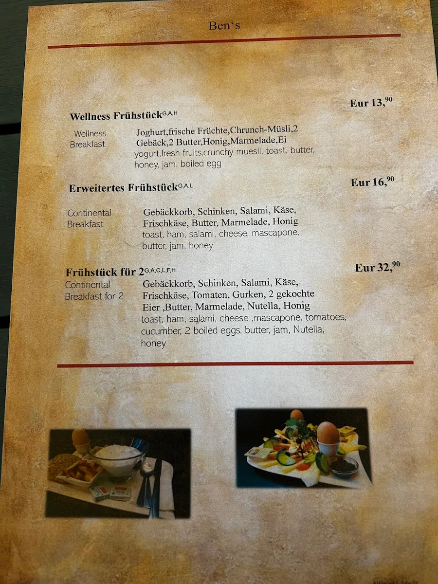 Speisekarte photo 1