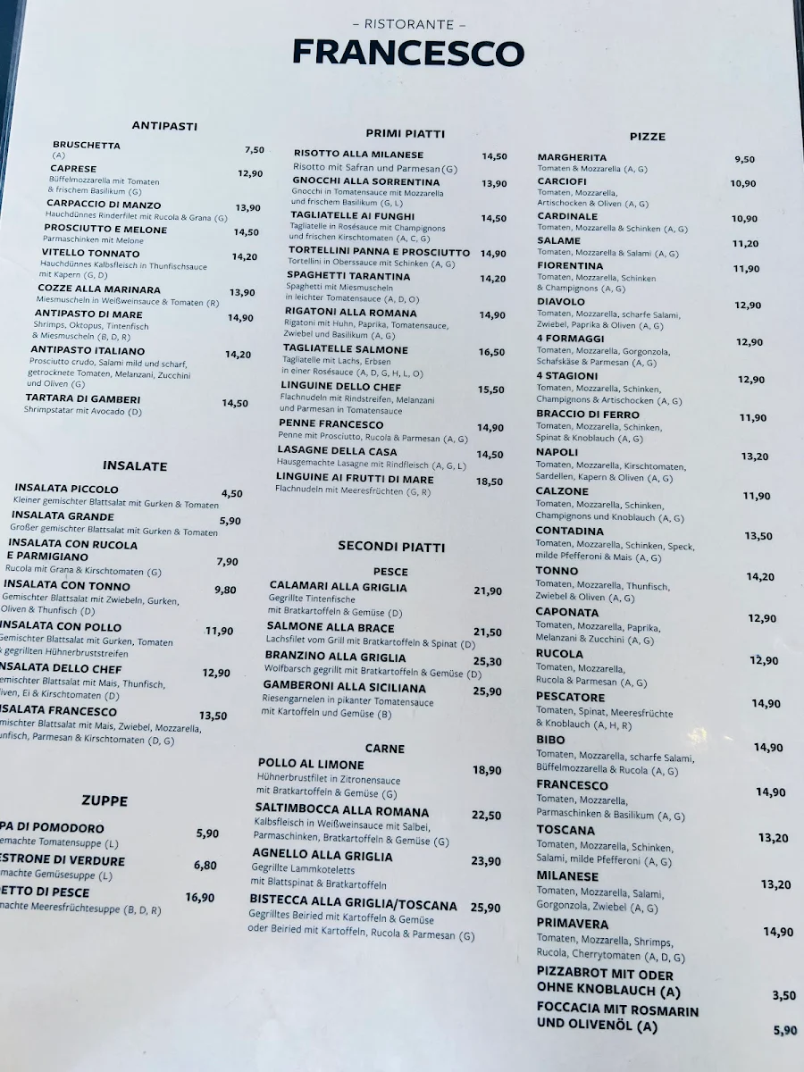 Speisekarte photo 2