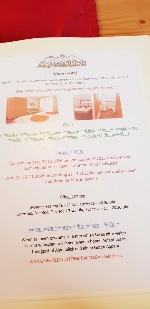 Speisekarte photo 3