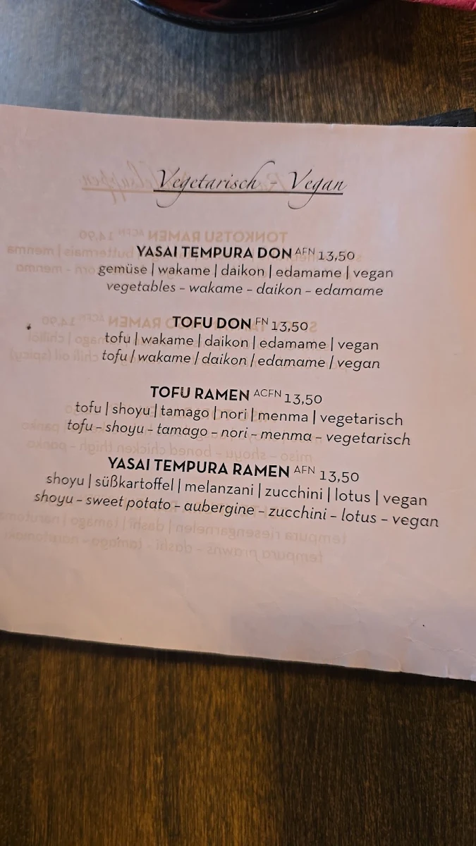Speisekarte photo 4