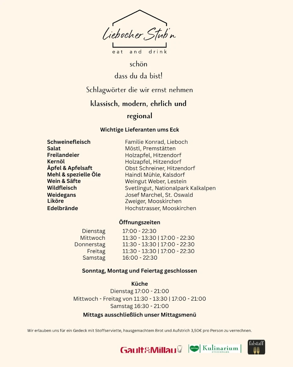 Speisekarte photo 1