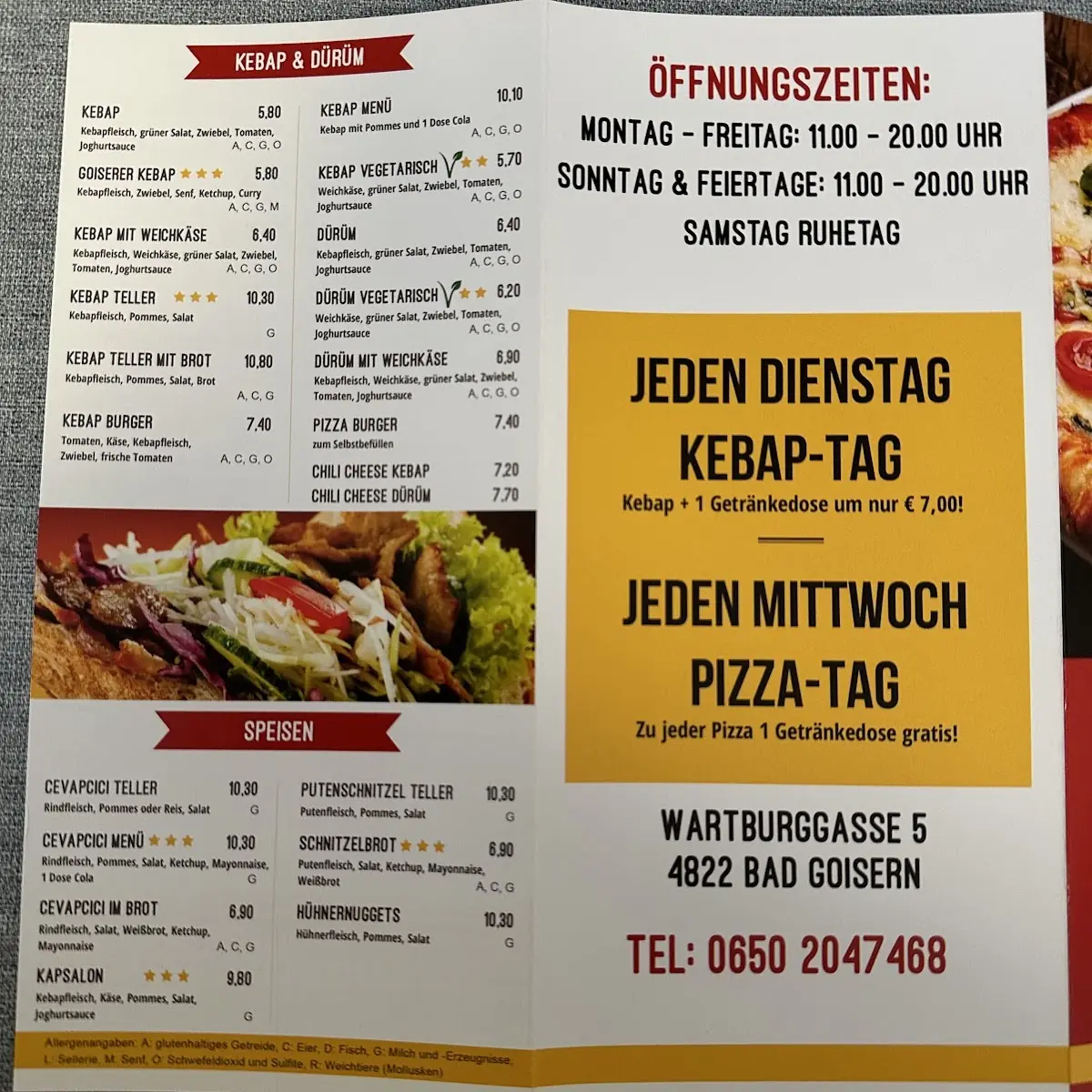 Speisekarte photo 3