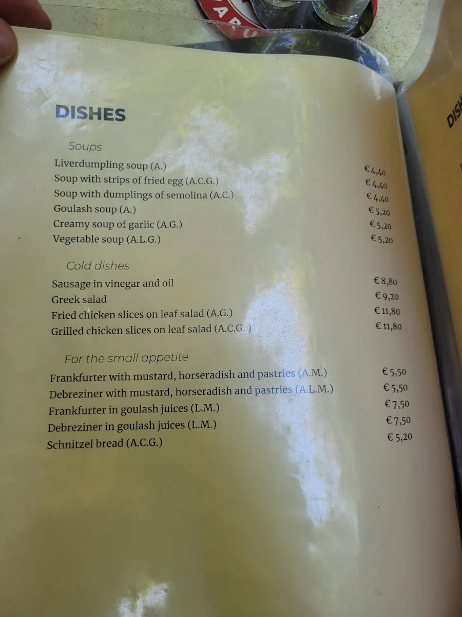 Speisekarte photo 10