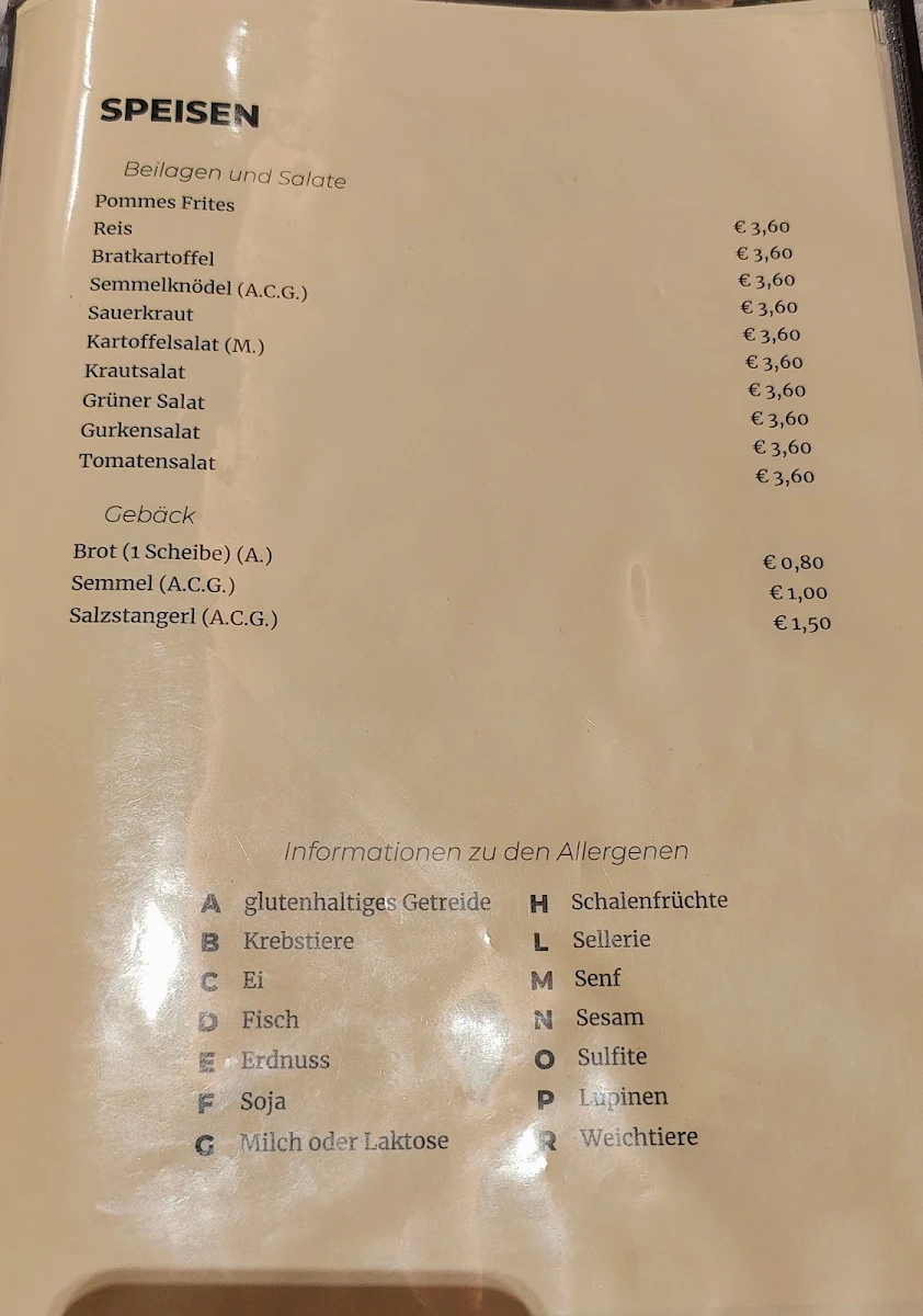 Speisekarte photo 6