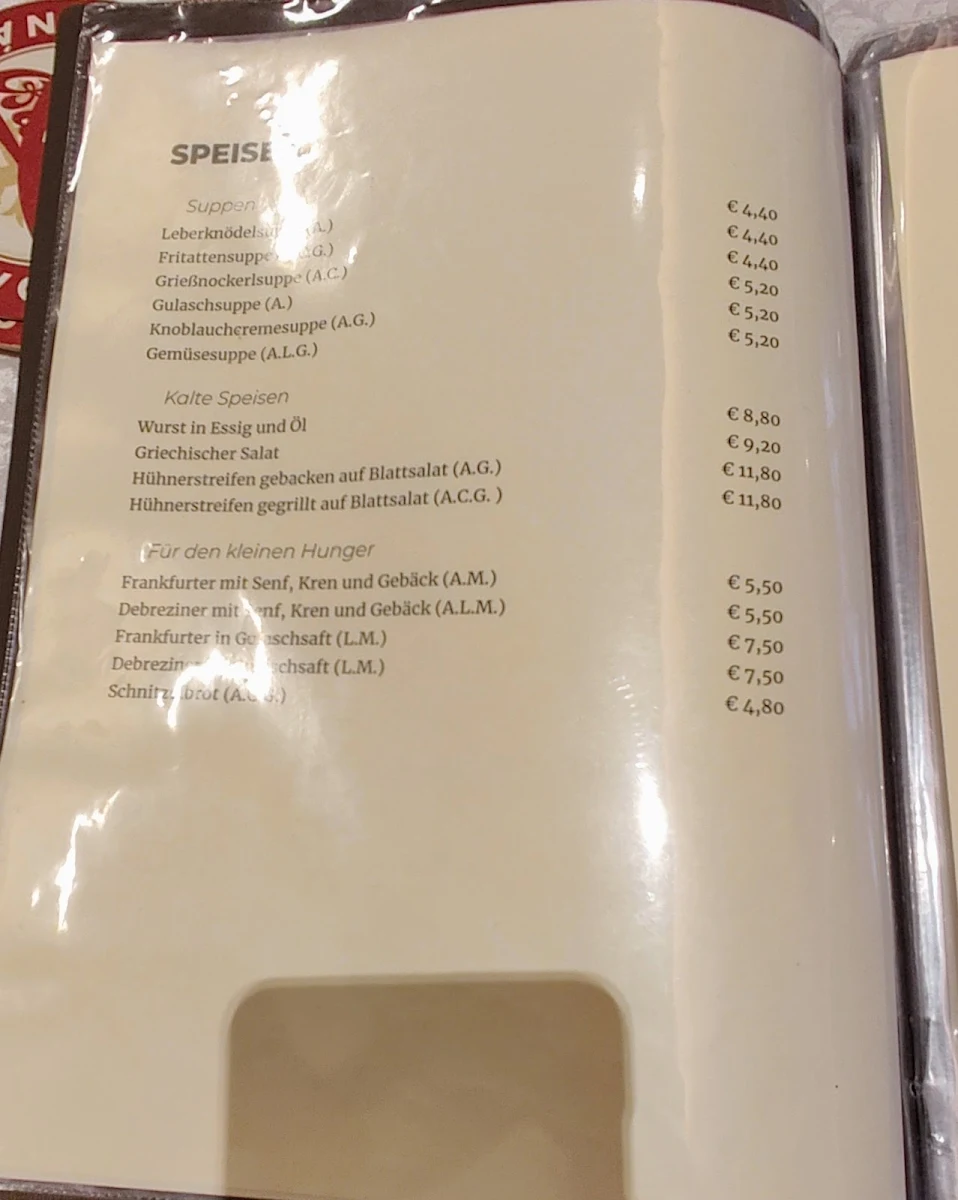 Speisekarte photo 8