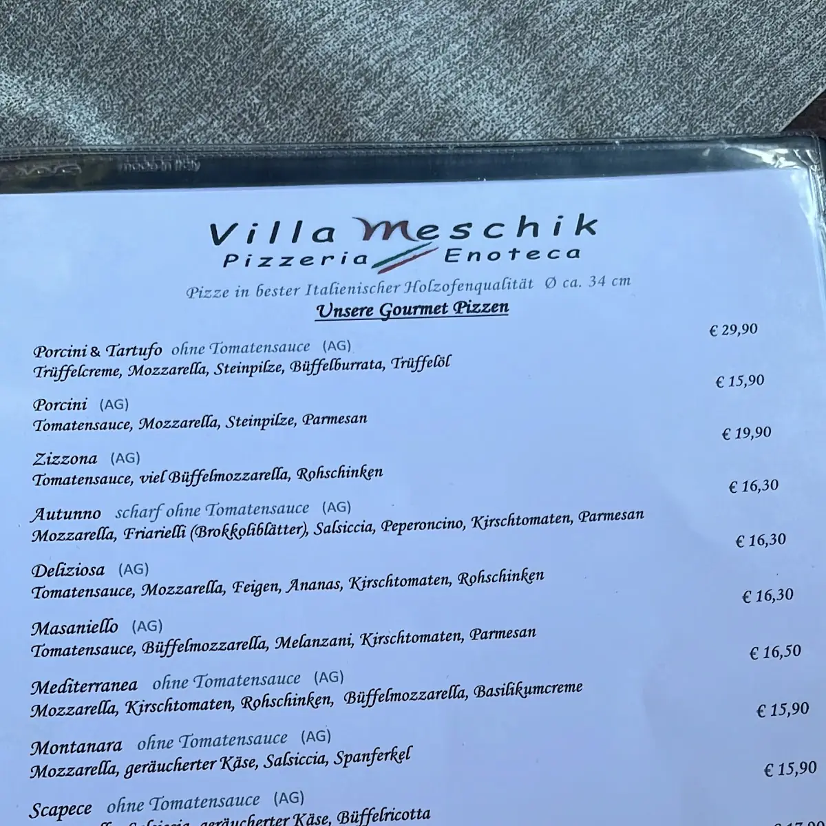 Speisekarte photo 3