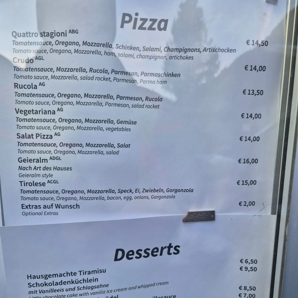 Speisekarte photo 3