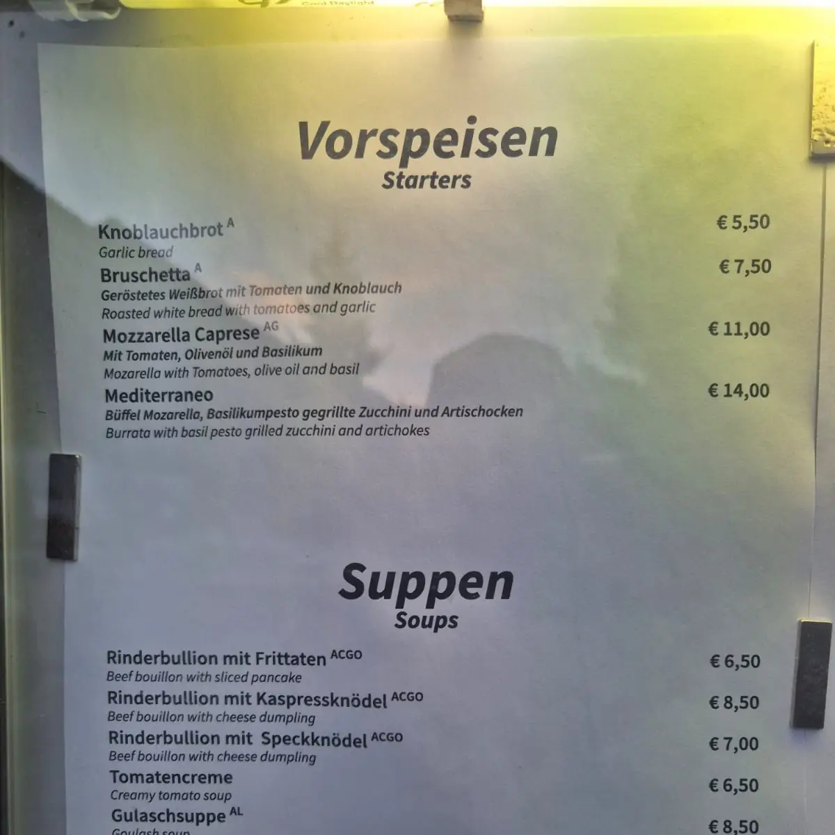Speisekarte photo 4