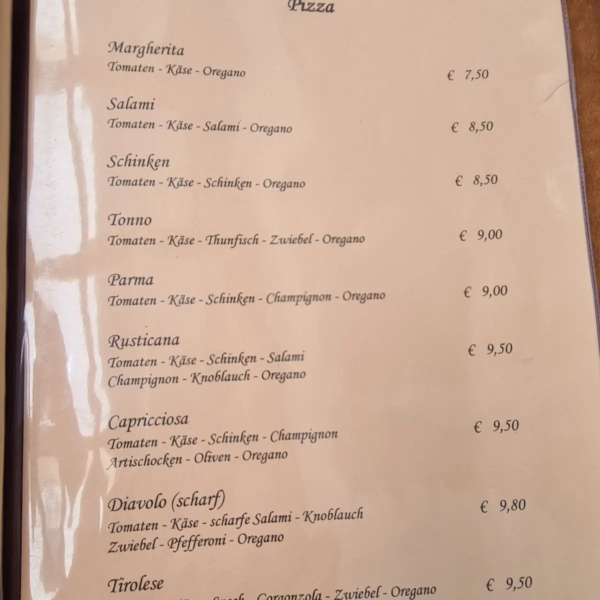 Speisekarte photo 6