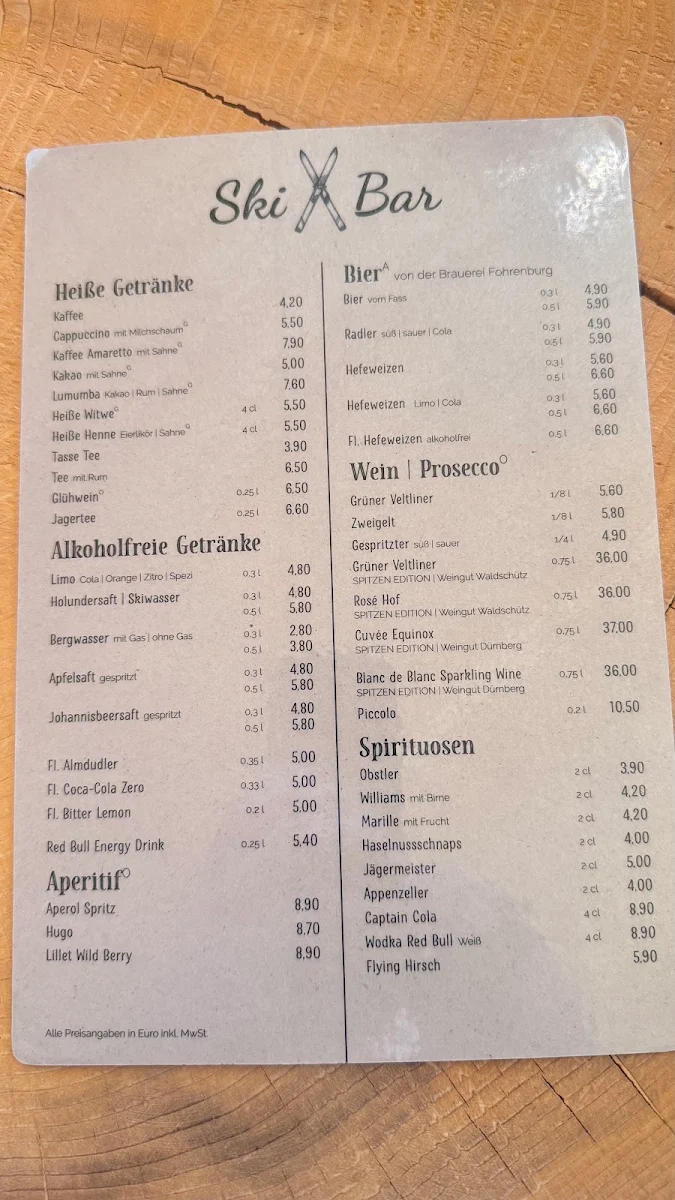 Speisekarte photo 1