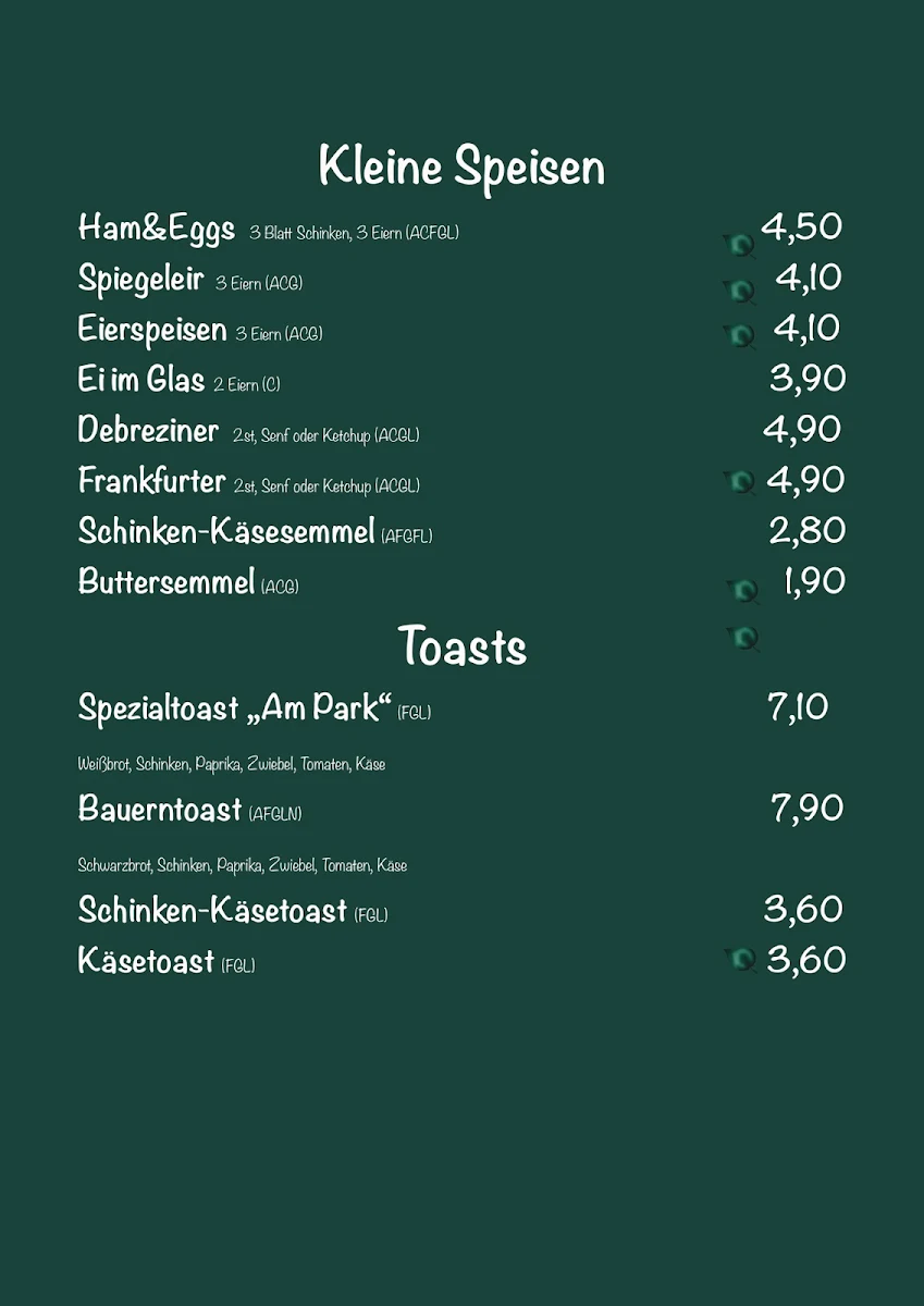 Speisekarte photo 5