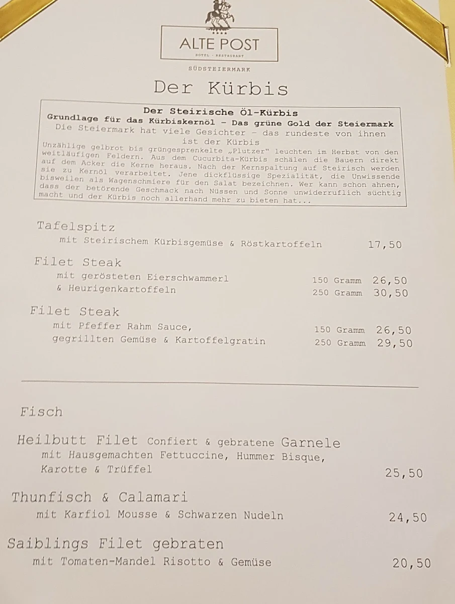 Speisekarte photo 1