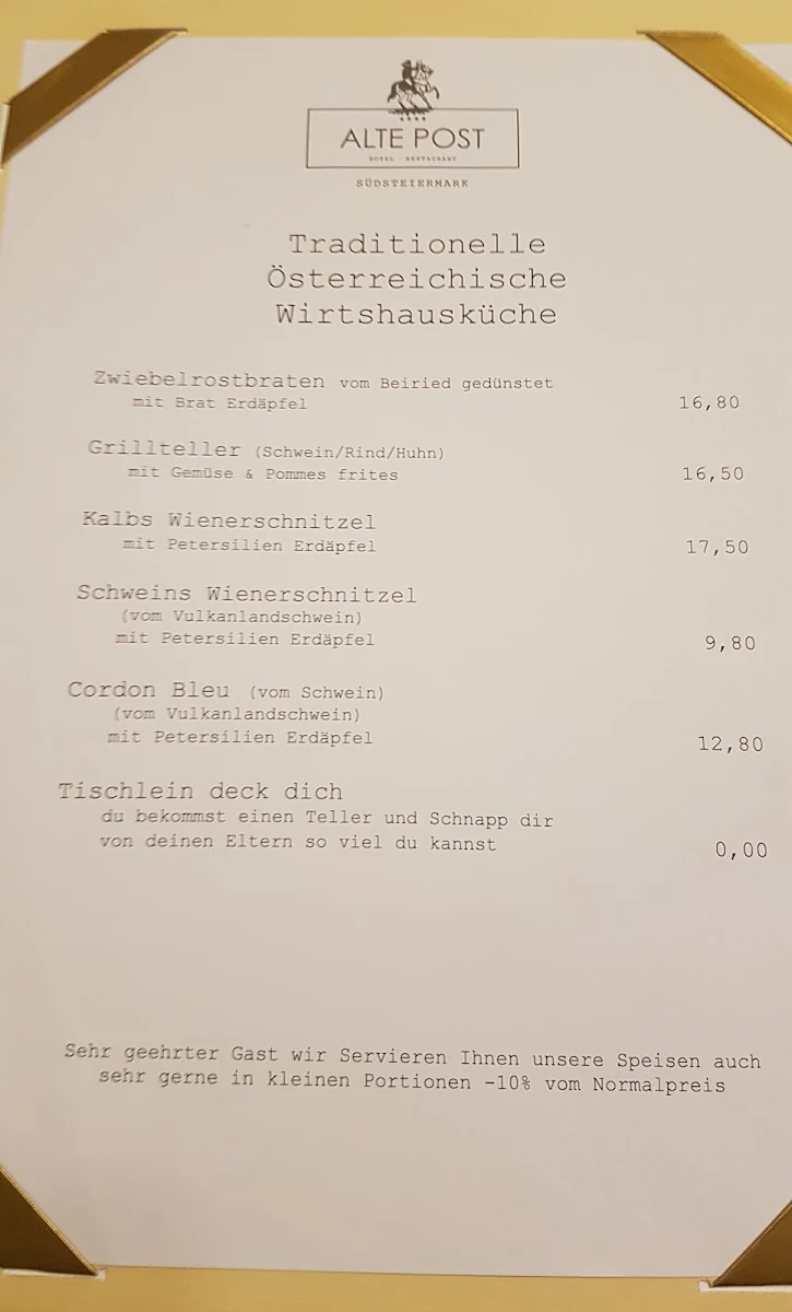 Speisekarte photo 2