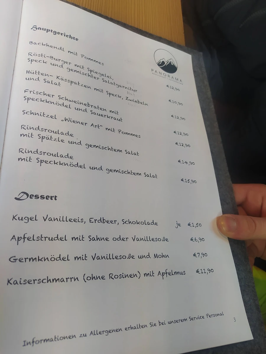 Speisekarte photo 2