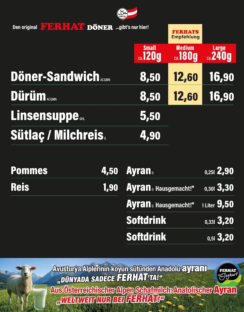 Speisekarte photo 1