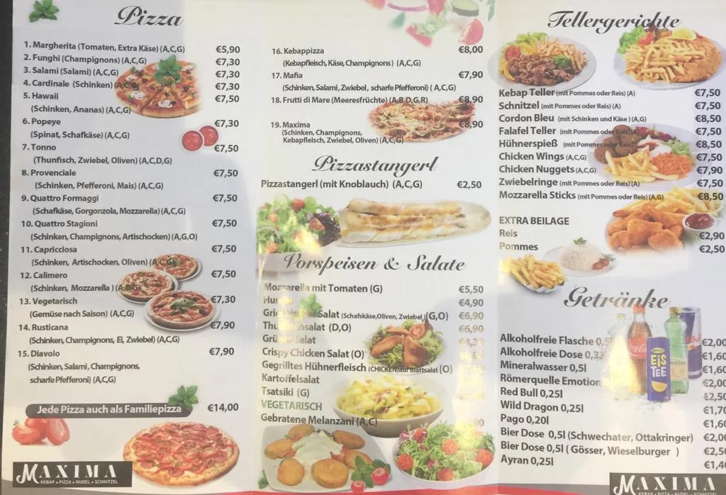Speisekarte photo 3