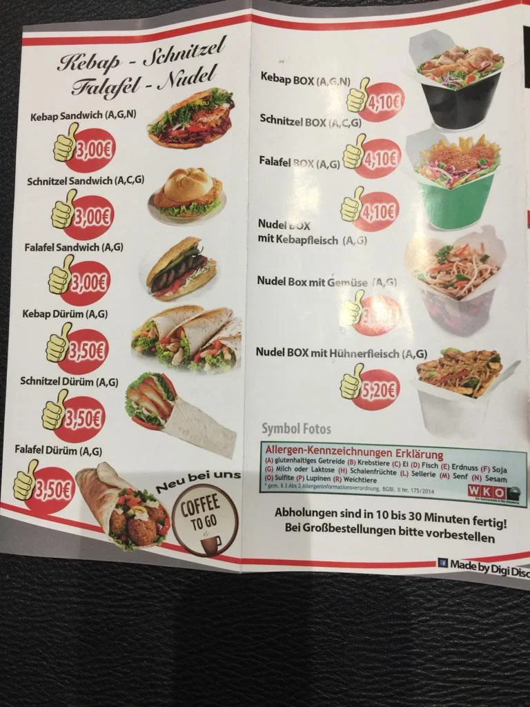 Speisekarte photo 4