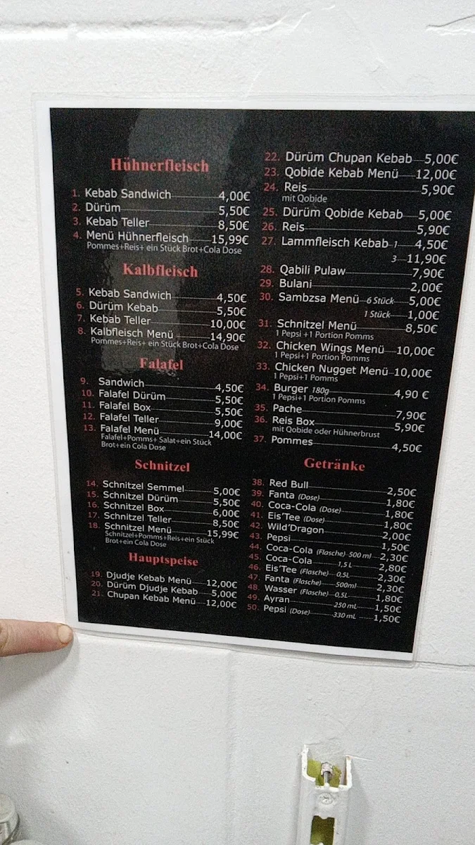 Speisekarte photo 1