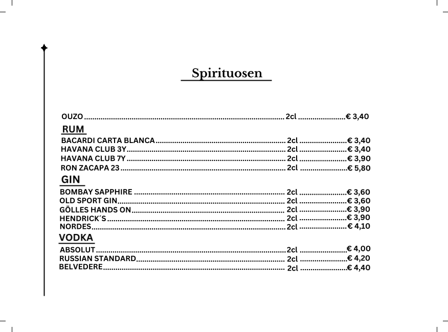 Speisekarte photo 5