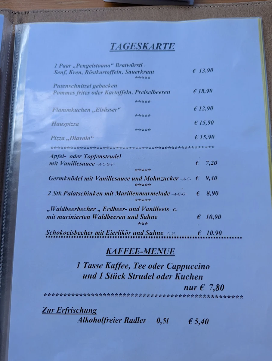 Speisekarte photo 1