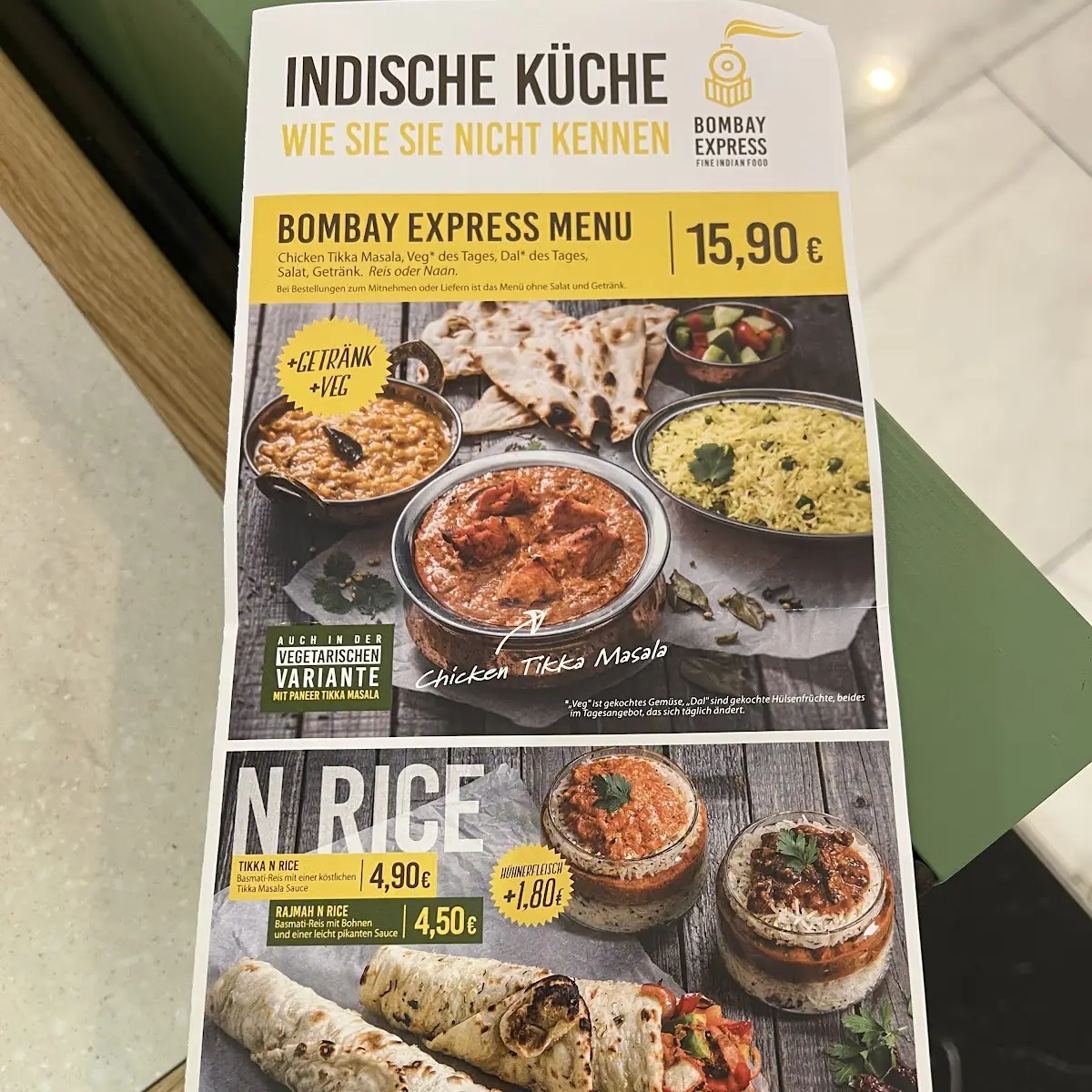 Speisekarte photo 2