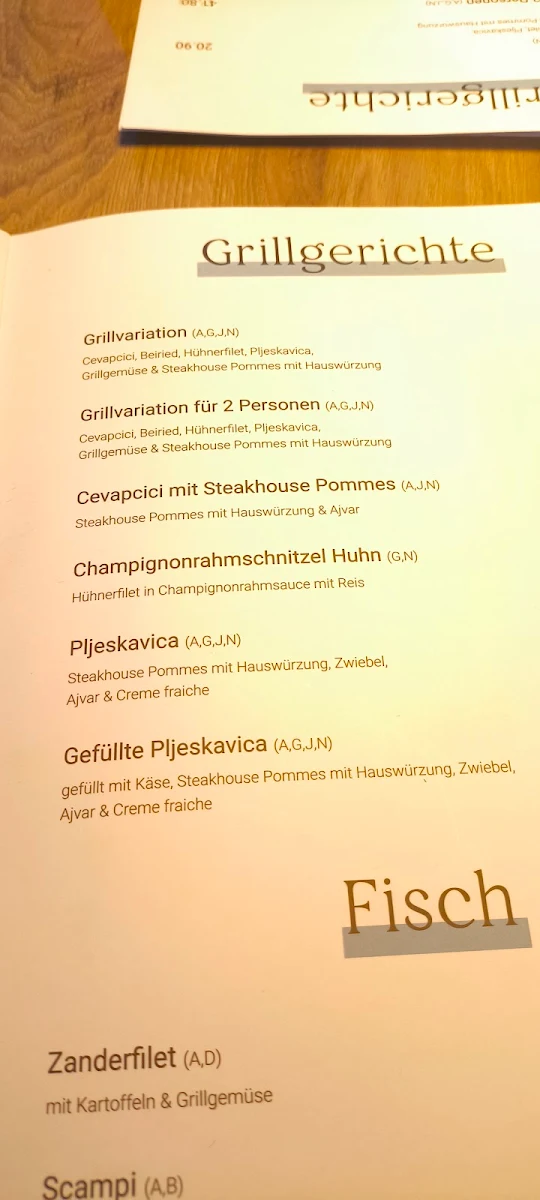 Speisekarte photo 8
