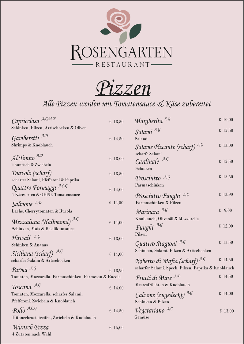 Speisekarte photo 4