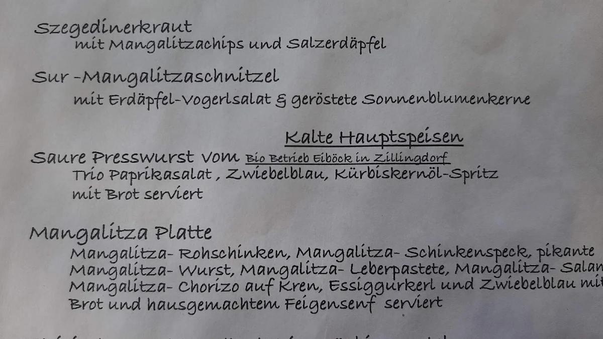 Speisekarte photo 6