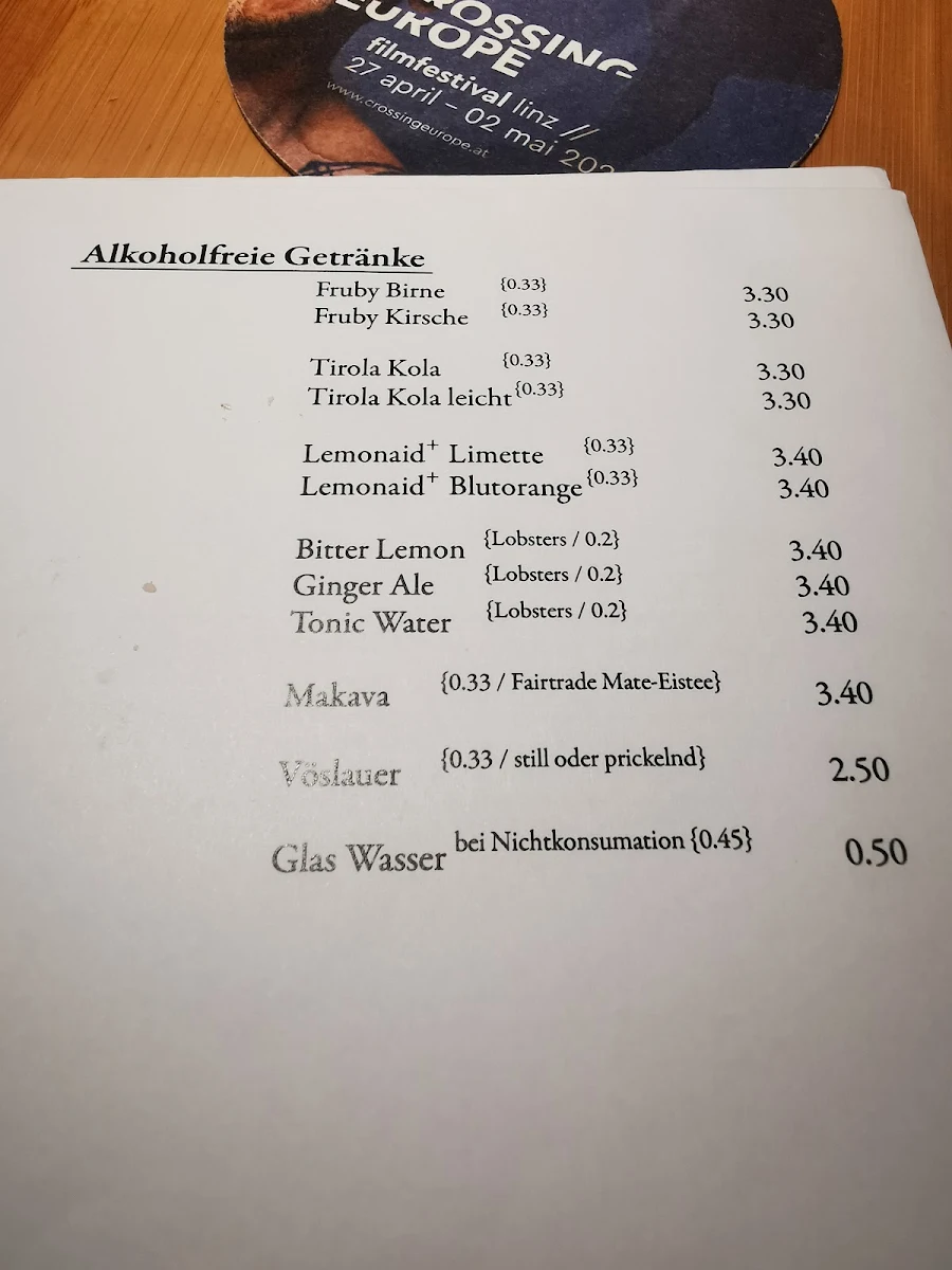 Speisekarte photo 2