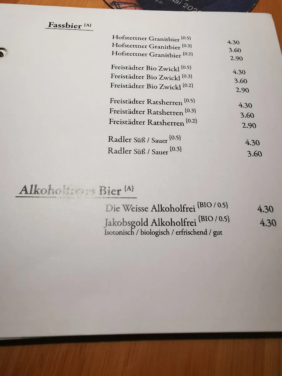 Speisekarte photo 3