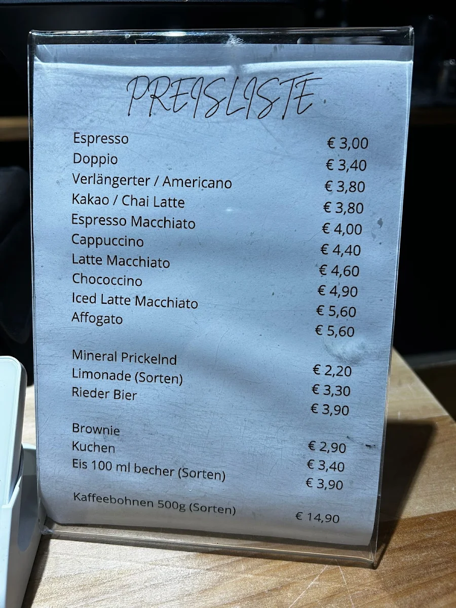 Speisekarte photo 1