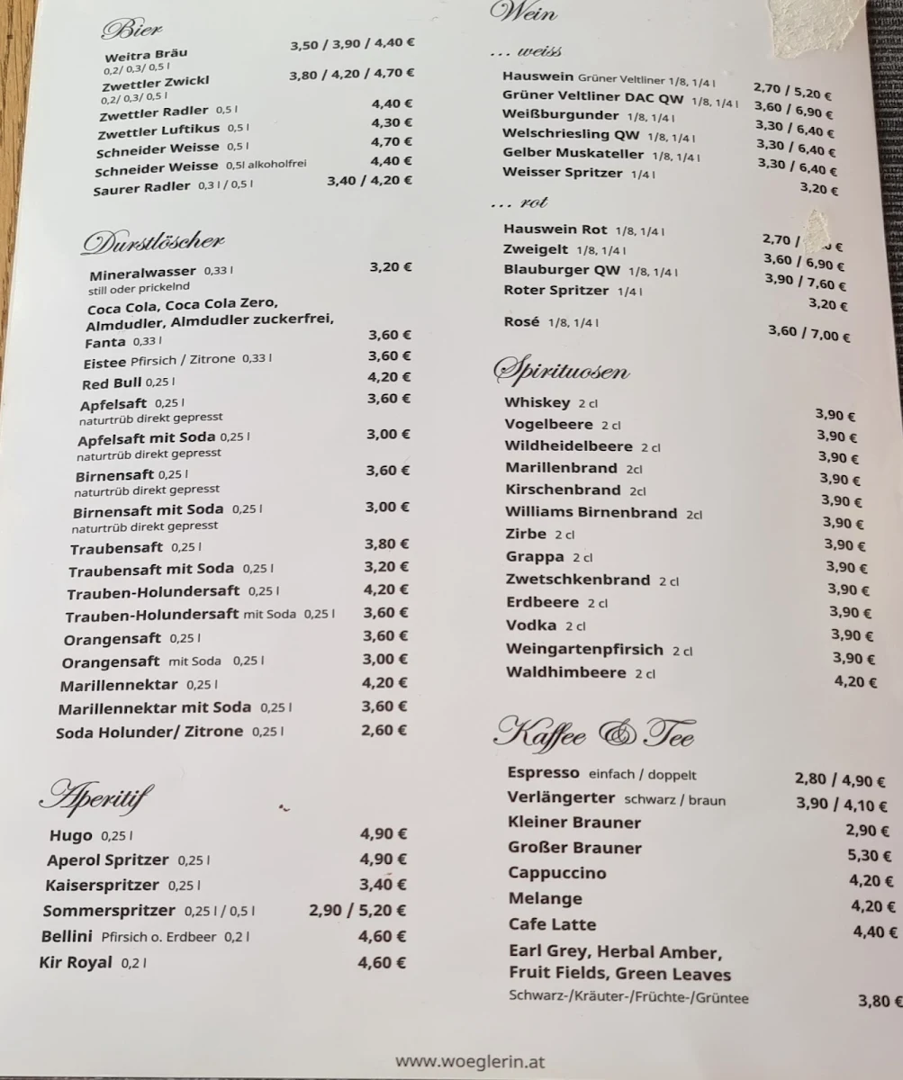 Speisekarte photo 4