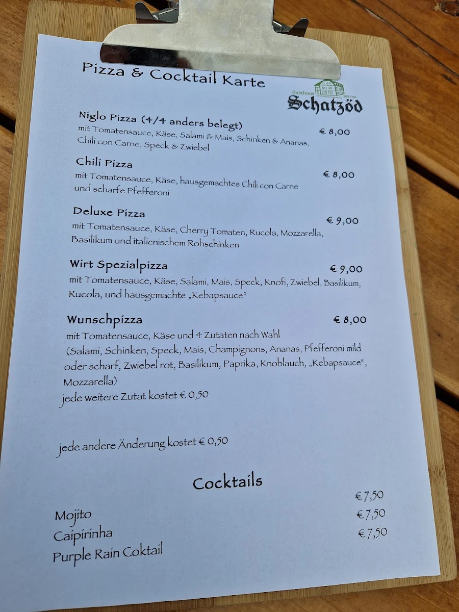 Speisekarte photo 1