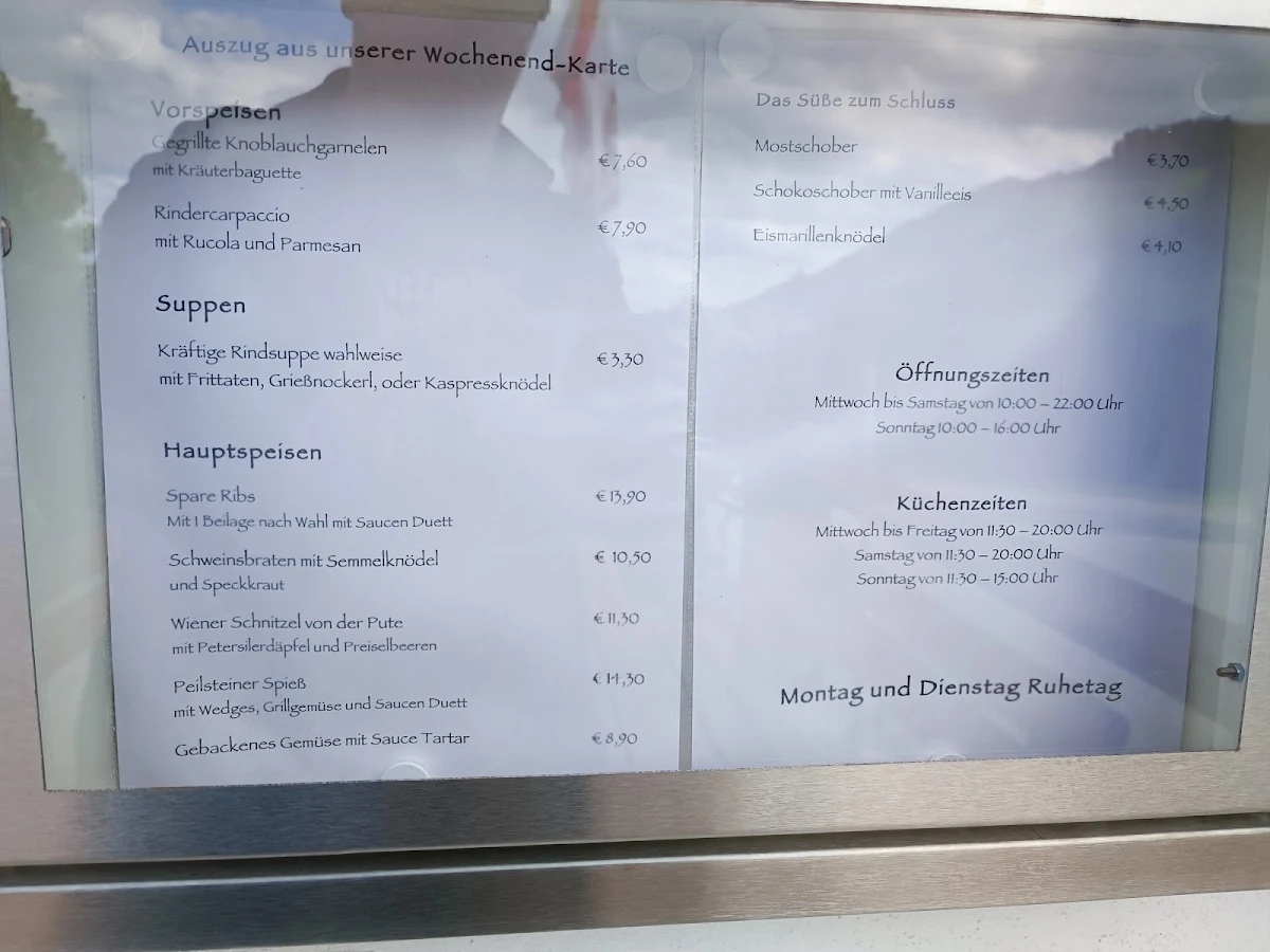 Speisekarte photo 2