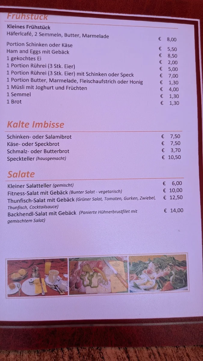 Speisekarte photo 2