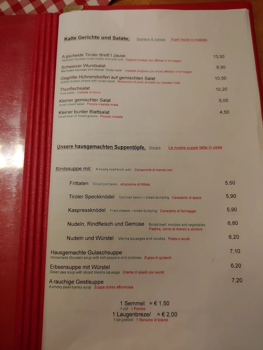 Speisekarte photo 10
