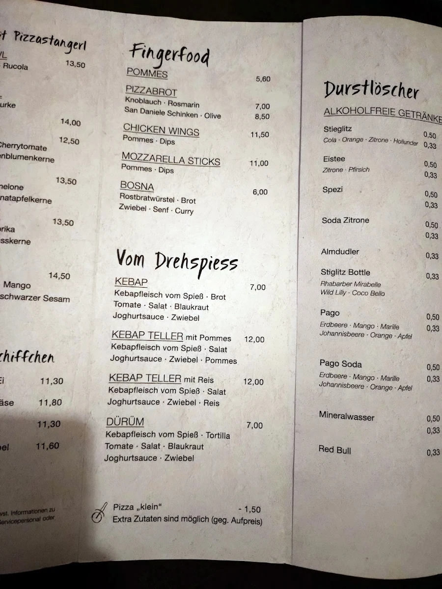 Speisekarte photo 2