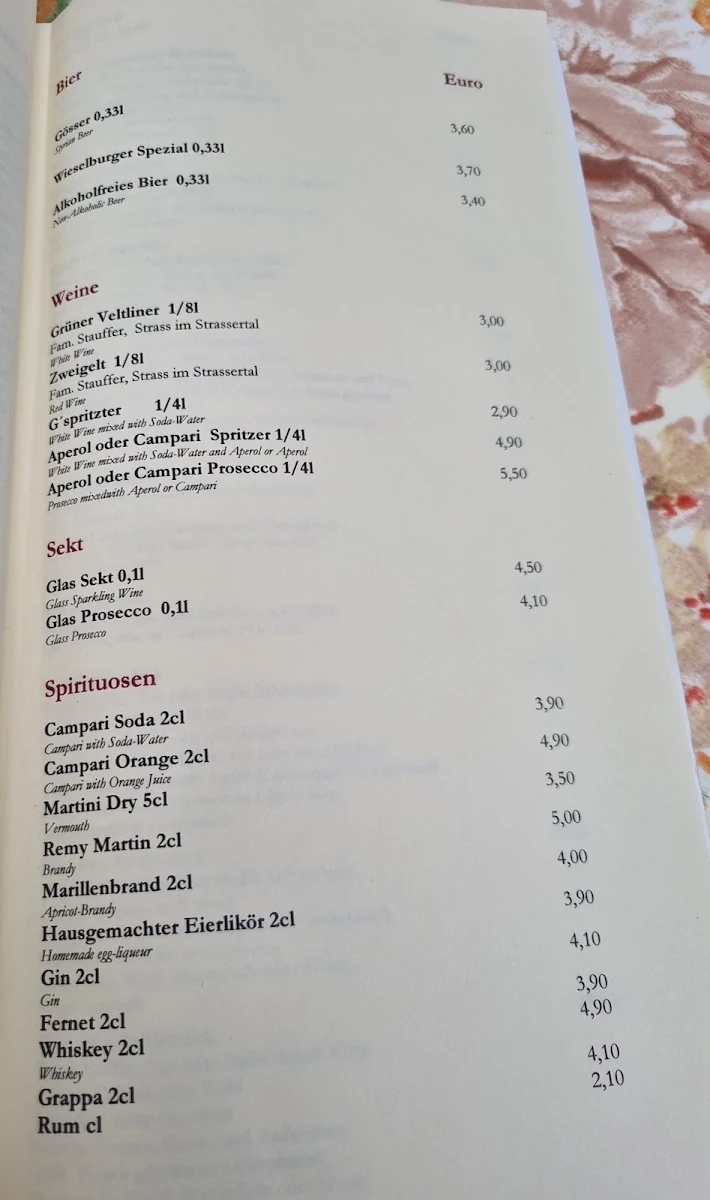 Speisekarte photo 3