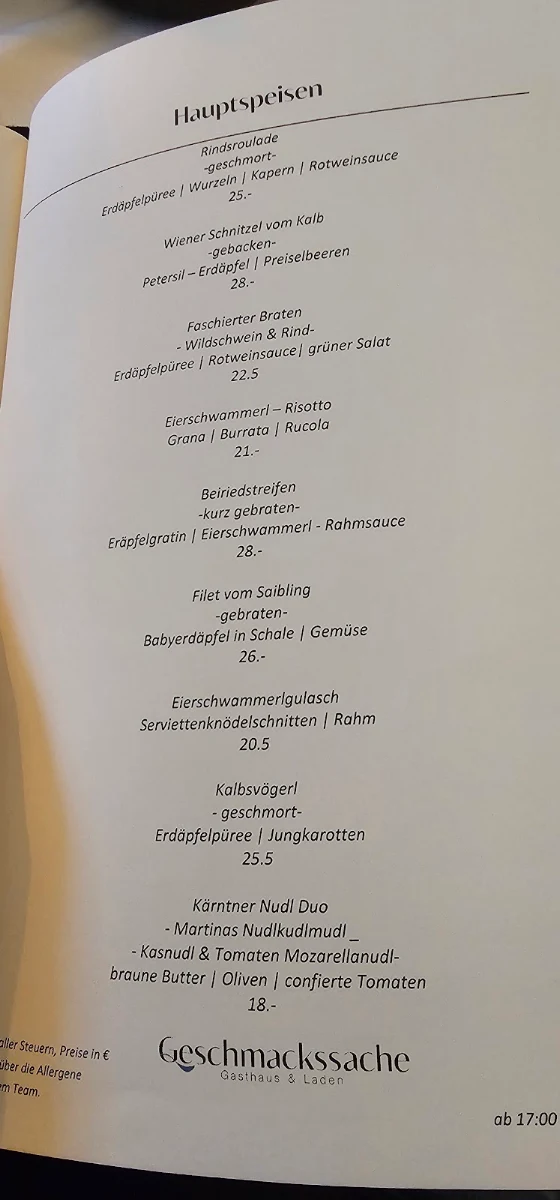 Speisekarte photo 1