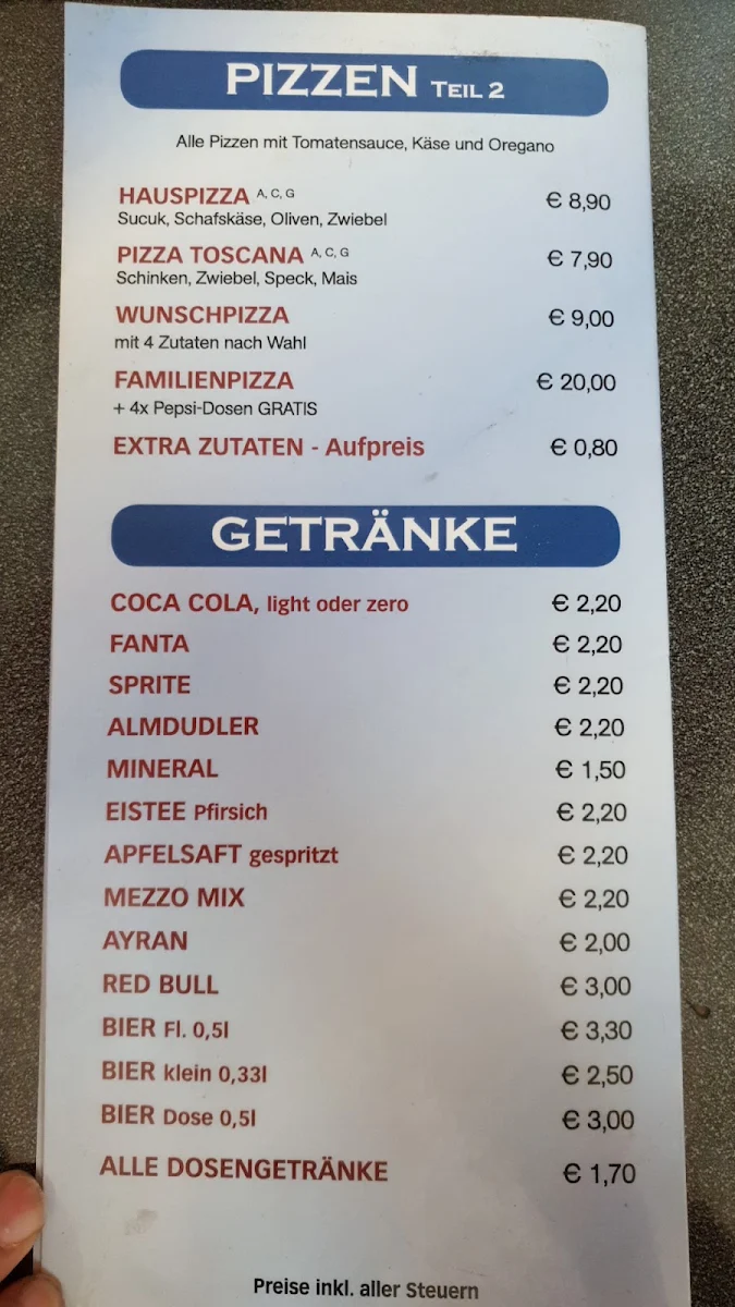 Speisekarte photo 3