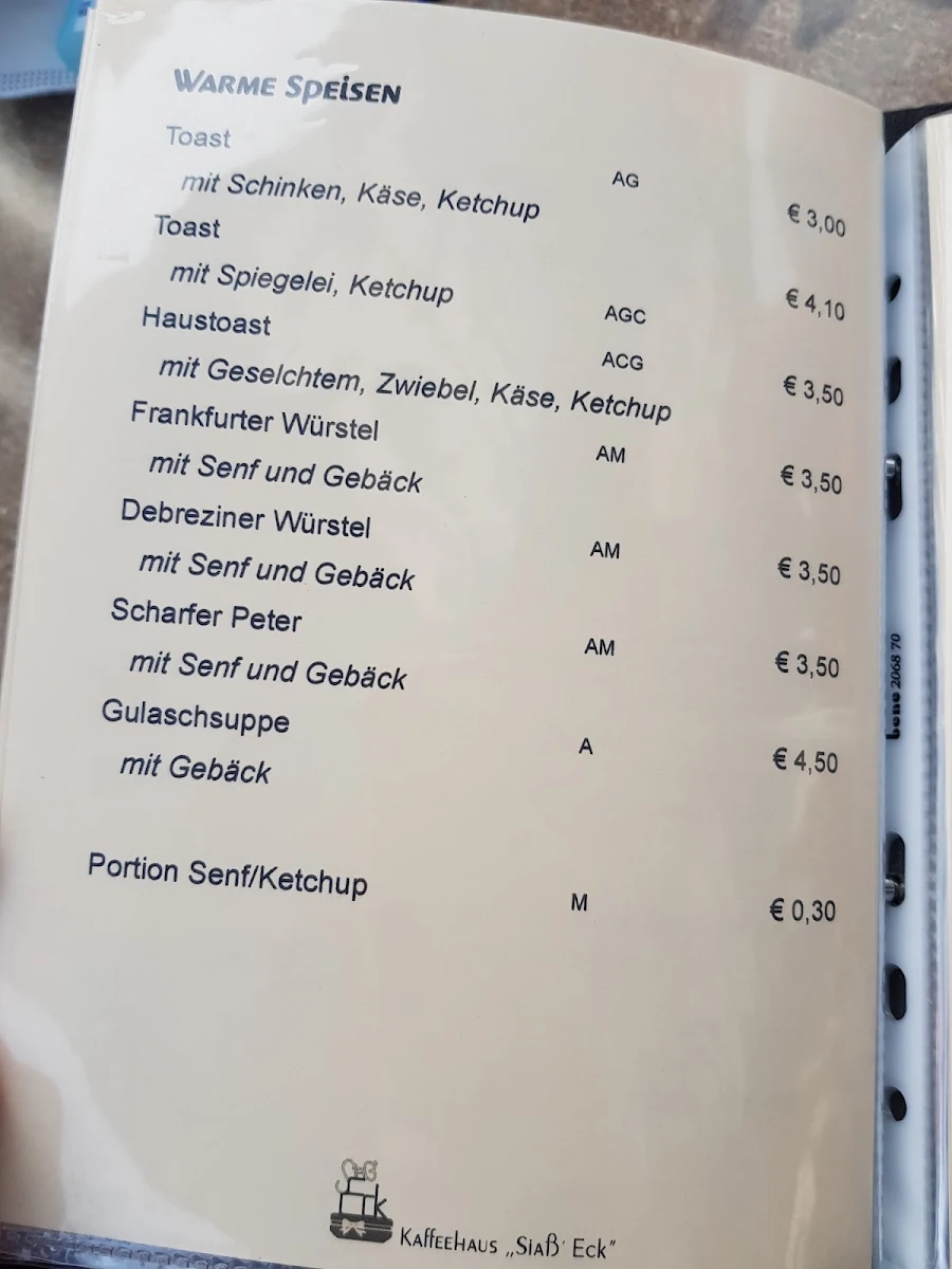 Speisekarte photo 1