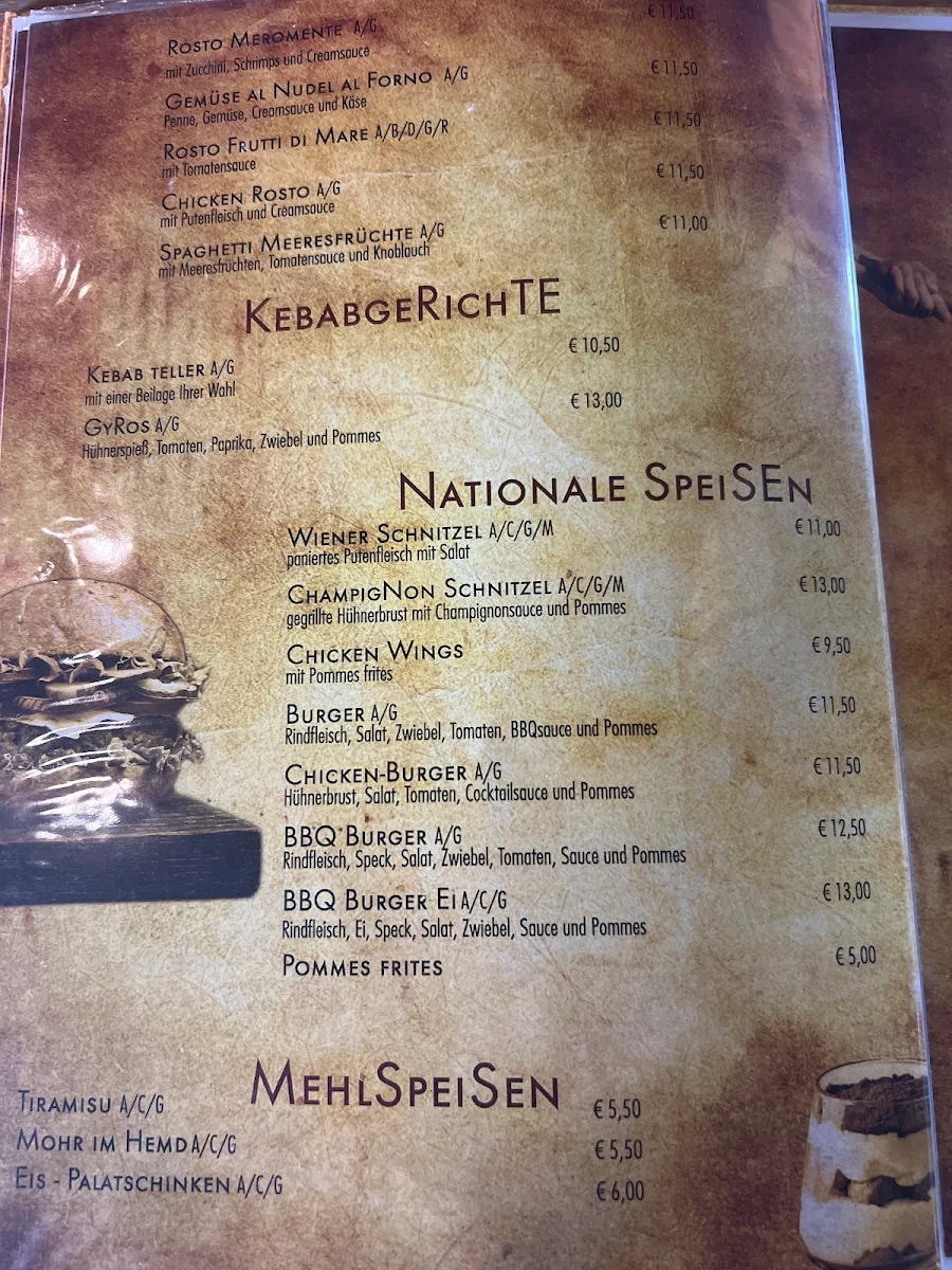 Speisekarte photo 3